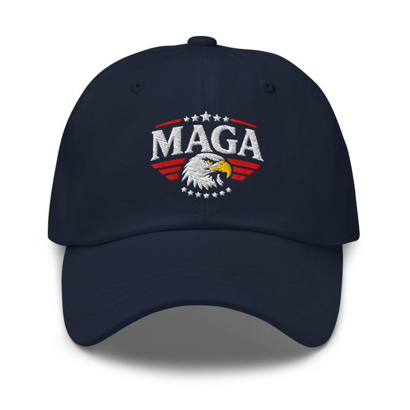 Eagle MAGA Dad hat