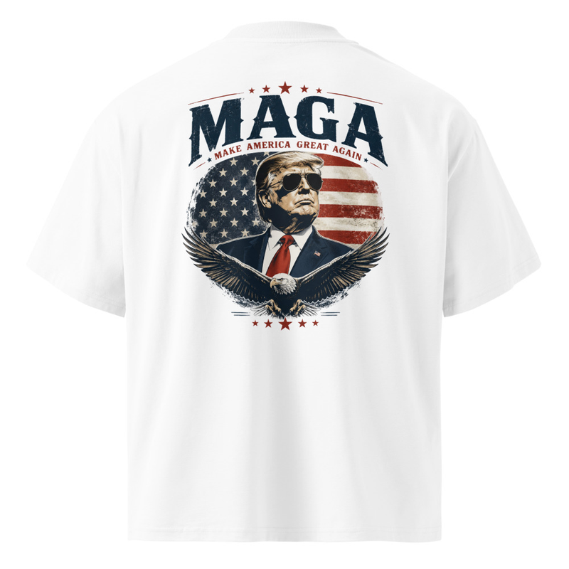 Maga Organic oversized high neck t-shirt