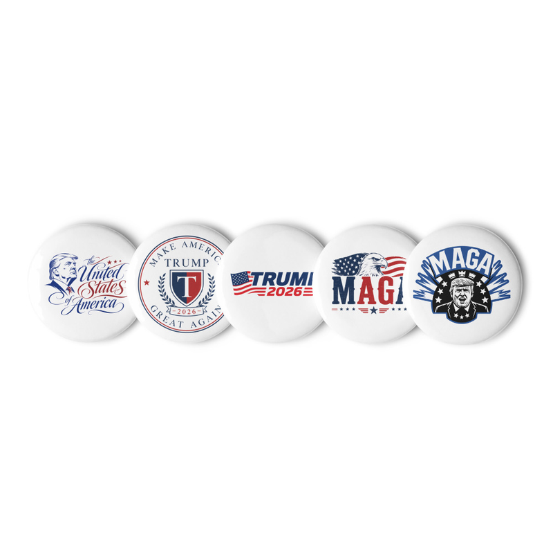 MAGA Set of pin buttons