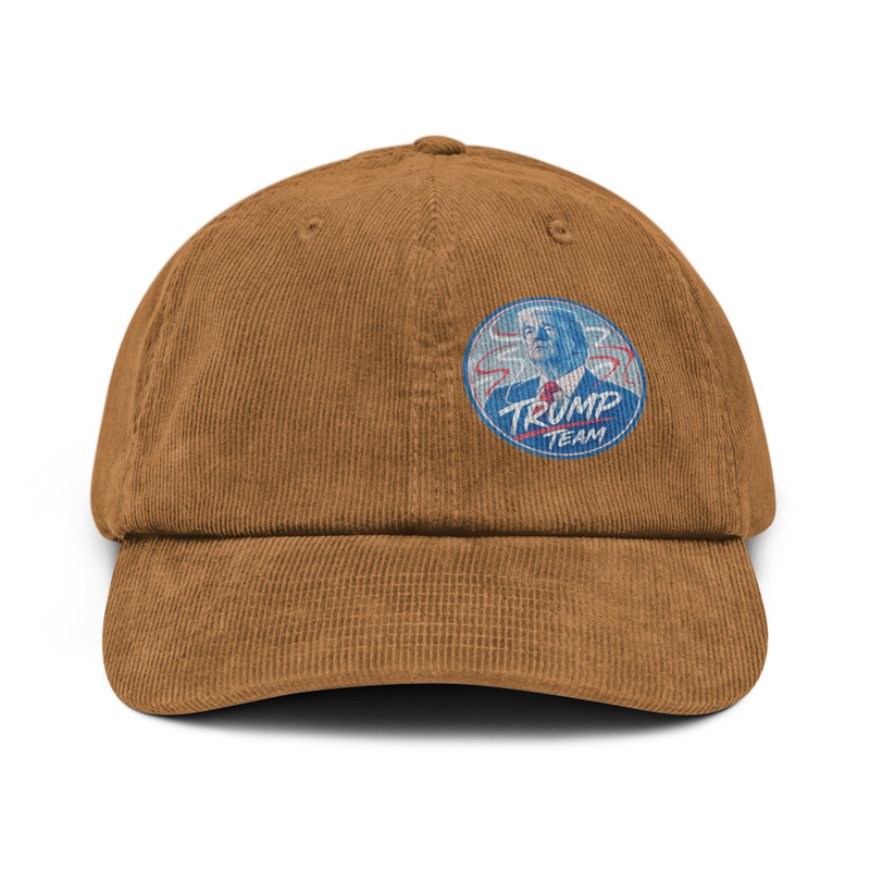 Corduroy hat TRUMP TEAM
