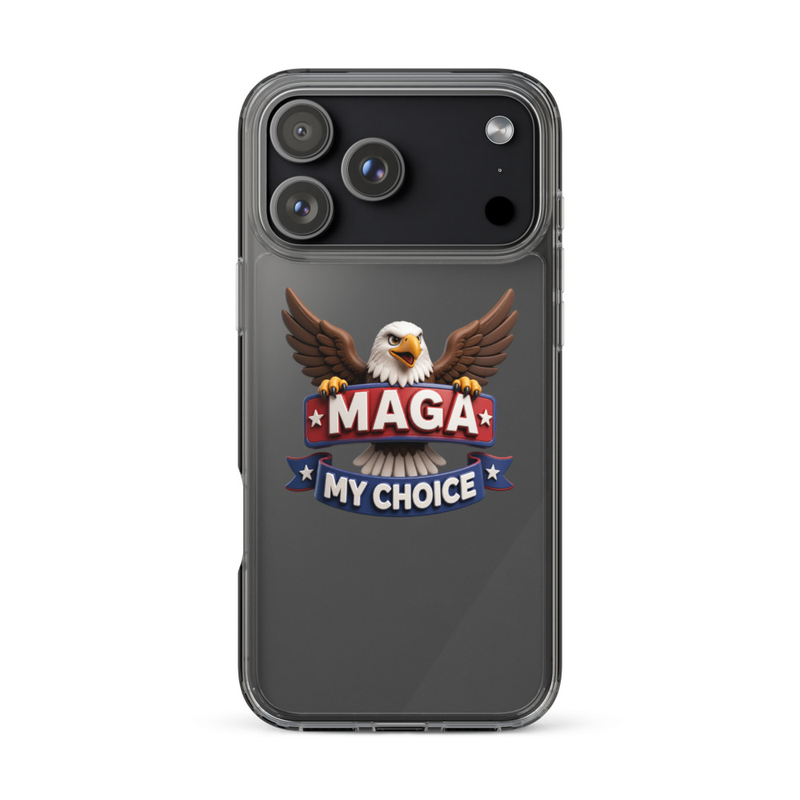 My Choice MAGA Clear Case for iPhone®
