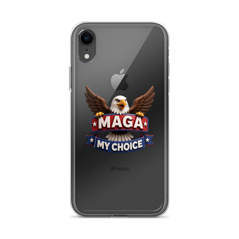 My Choice MAGA Clear Case for iPhone®