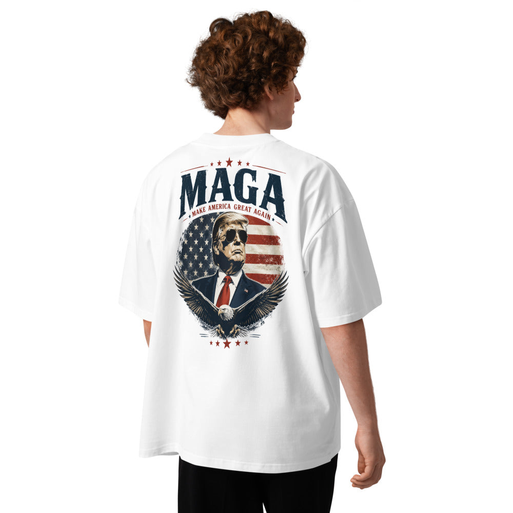 Maga Organic oversized high neck t-shirt