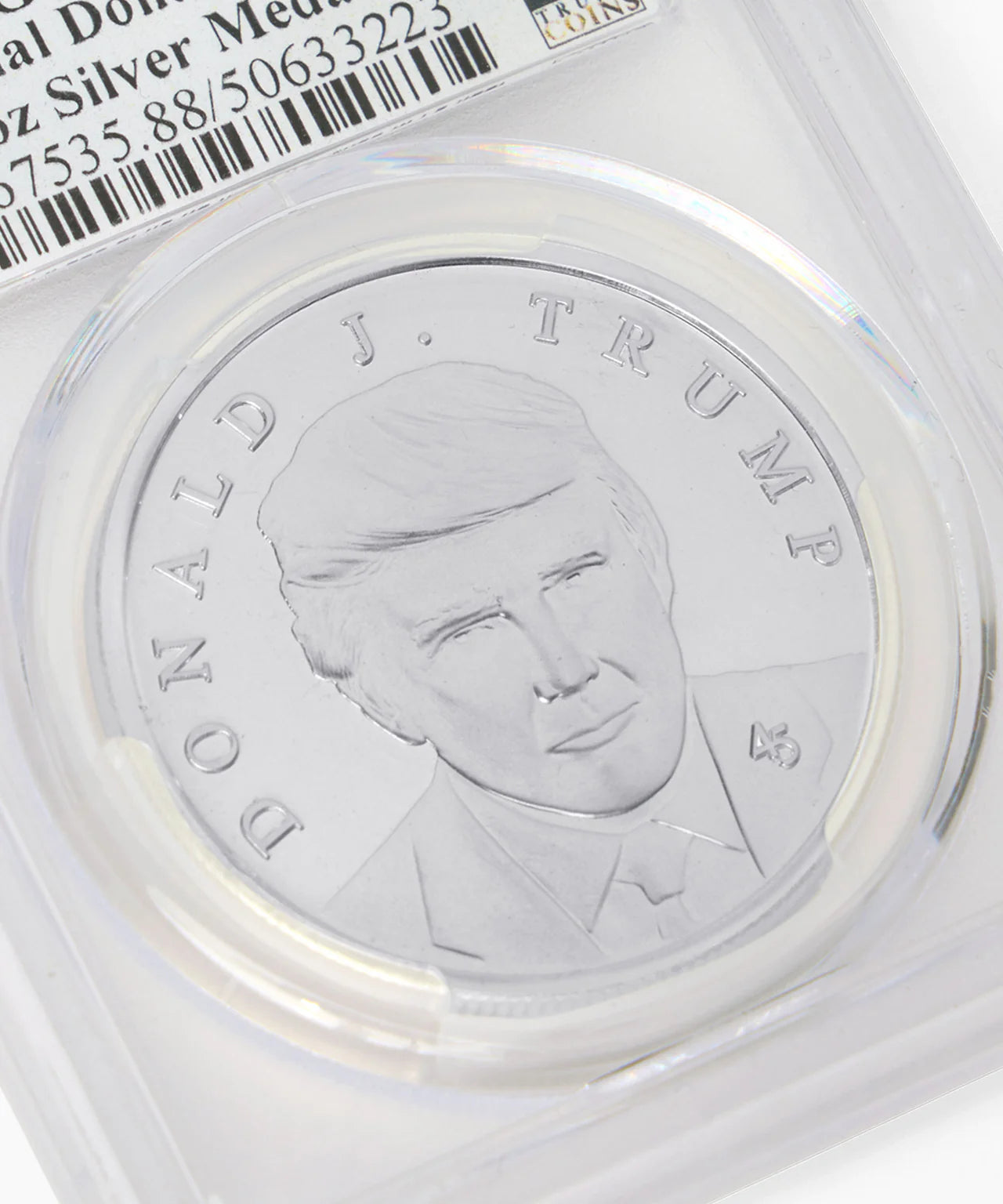 President Trump First 2025 Edition Silver Medallion