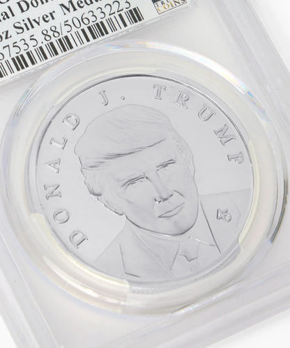 President Trump First Collectible 2025 Edition Silver Medallion!