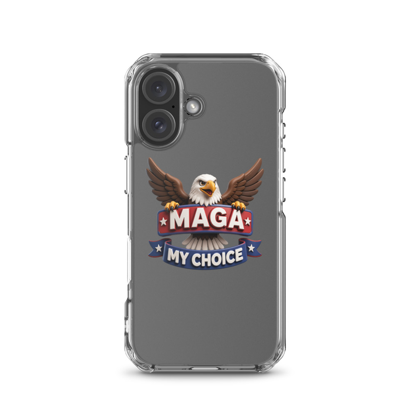 My Choice MAGA Clear Case for iPhone®