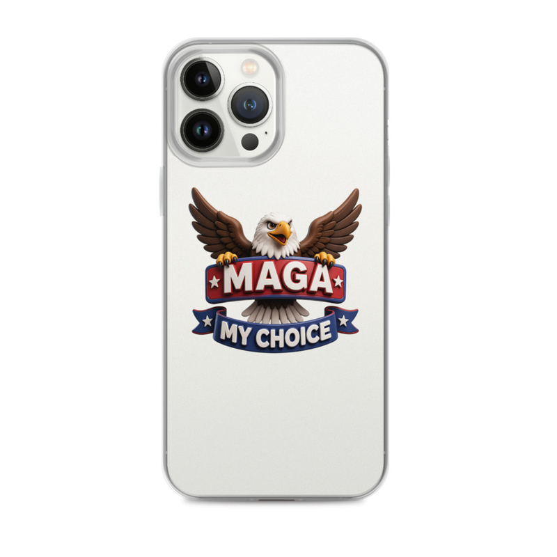My Choice MAGA Clear Case for iPhone®