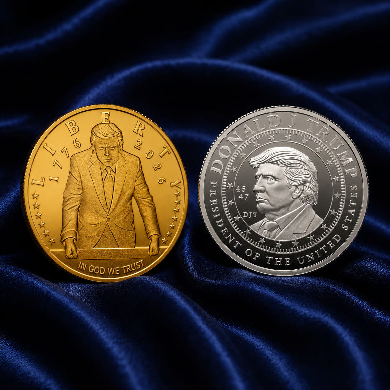 Certified Trump 2026 Anniversary Gold & Silver Bundle