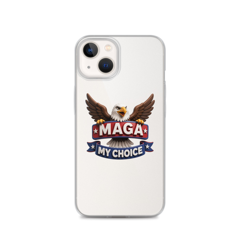 My Choice MAGA Clear Case for iPhone®