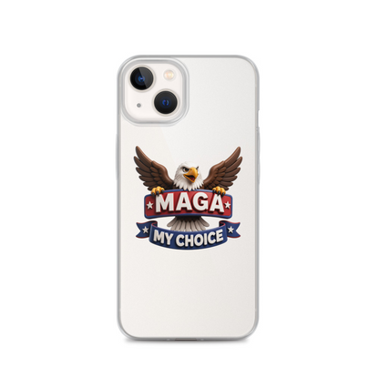 My Choice MAGA Clear Case for iPhone®