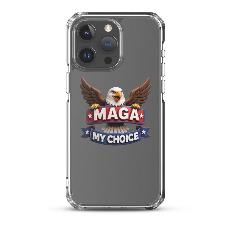 My Choice MAGA Clear Case for iPhone®