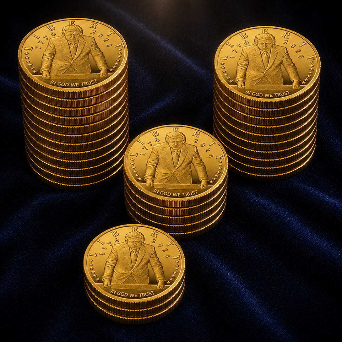 2026 Anniversary Trump Gold Coin