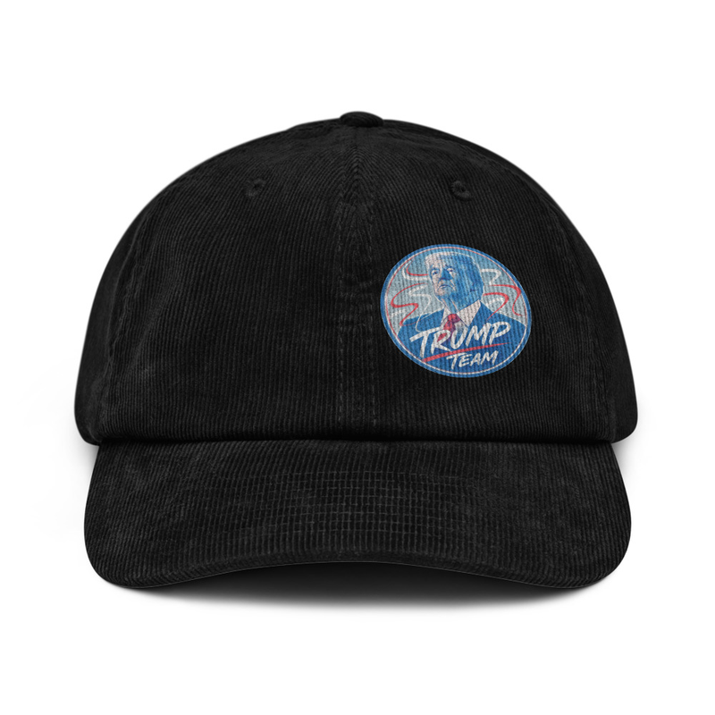 Corduroy hat TRUMP TEAM
