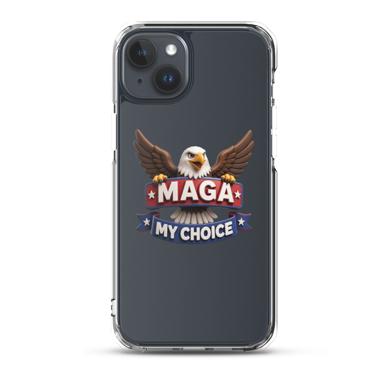 My Choice MAGA Clear Case for iPhone®