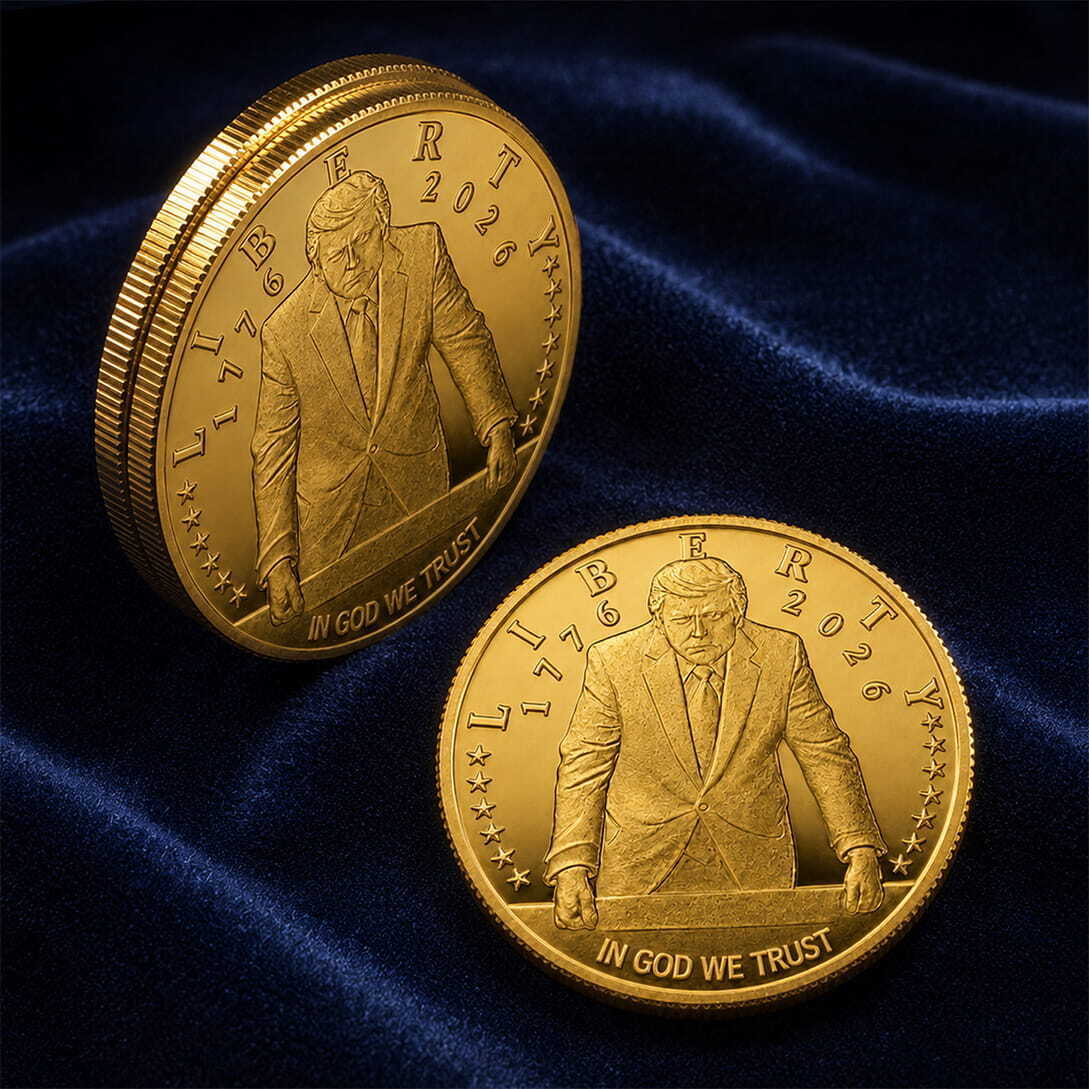 2026 Anniversary Trump Gold Coin