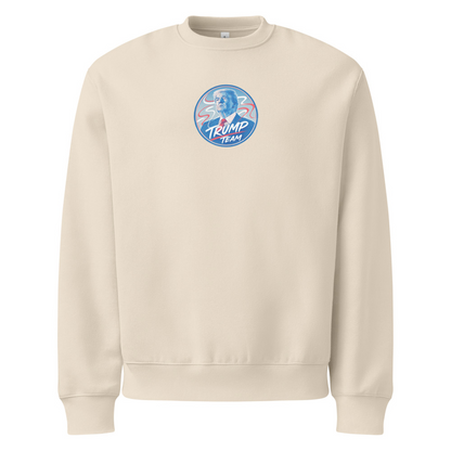 Oversized heavyweight sweatshirt TRUMP TEAM