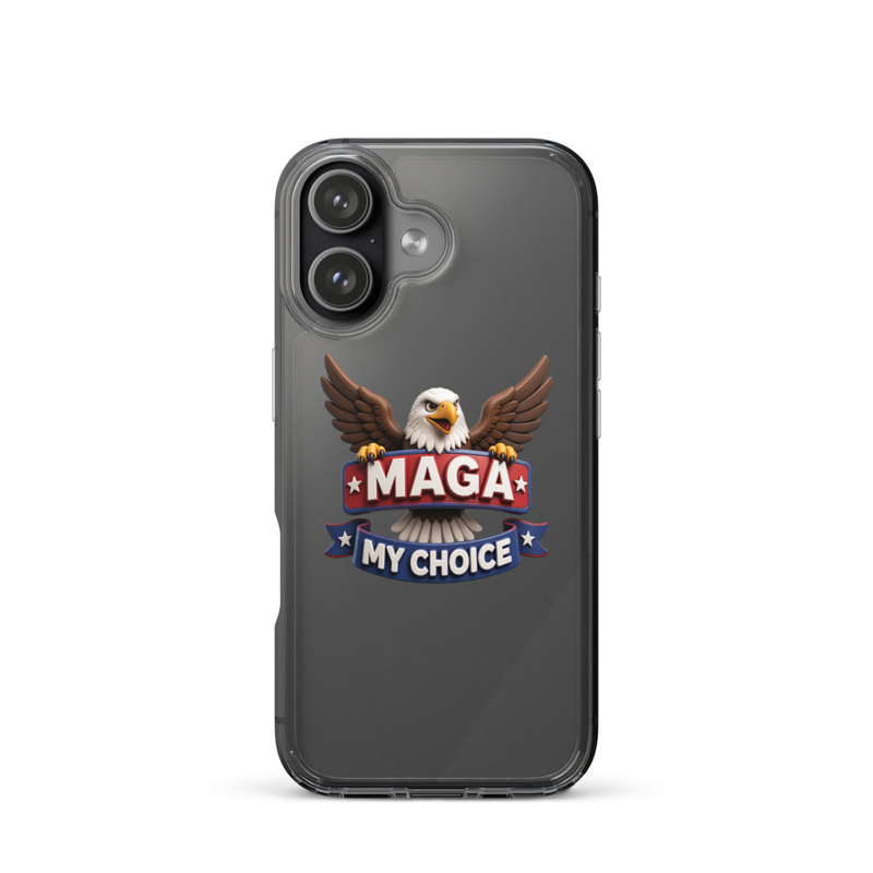 My Choice MAGA Clear Case for iPhone®