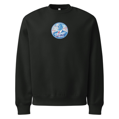 Oversized heavyweight sweatshirt TRUMP TEAM