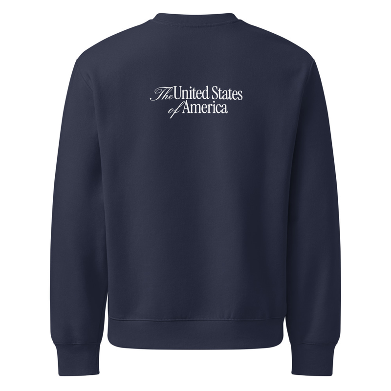 Oversized heavyweight sweatshirt TRUMP TEAM