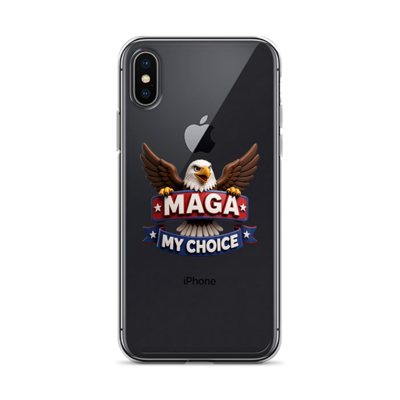 My Choice MAGA Clear Case for iPhone®