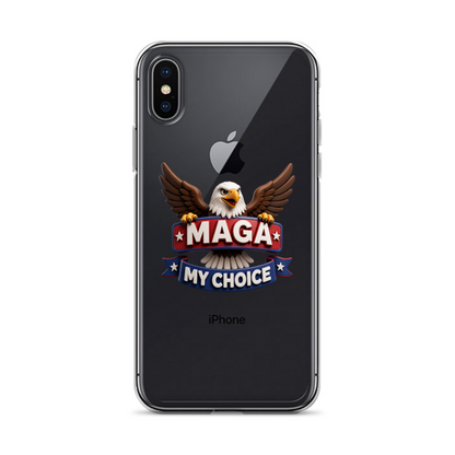 My Choice MAGA Clear Case for iPhone®