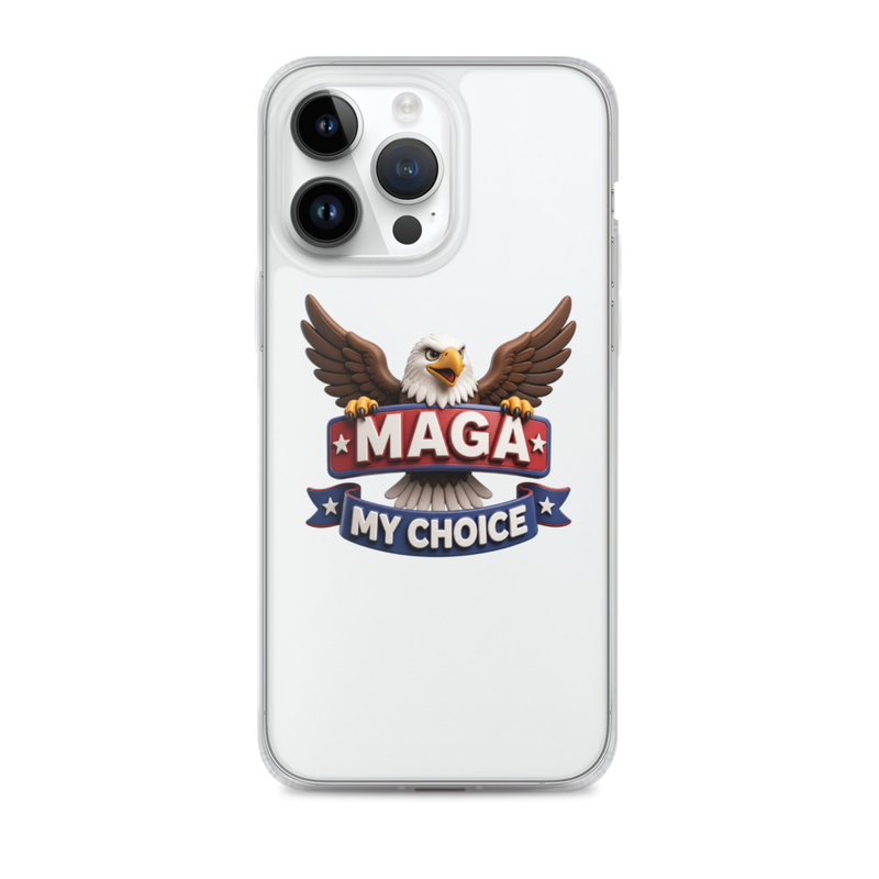 My Choice MAGA Clear Case for iPhone®