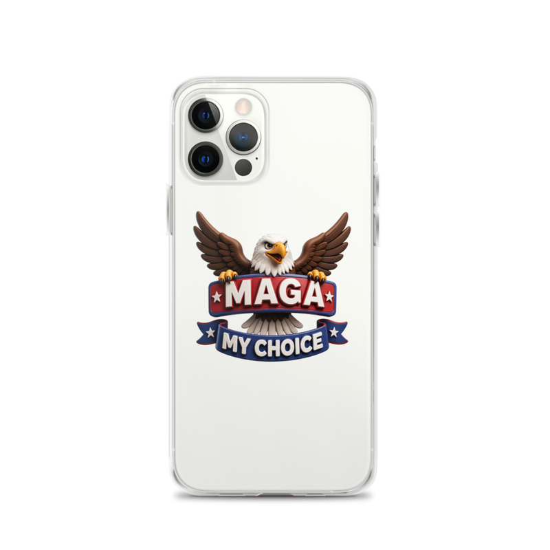 My Choice MAGA Clear Case for iPhone®