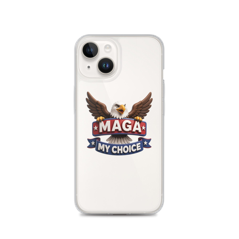 My Choice MAGA Clear Case for iPhone®