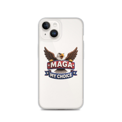 My Choice MAGA Clear Case for iPhone®