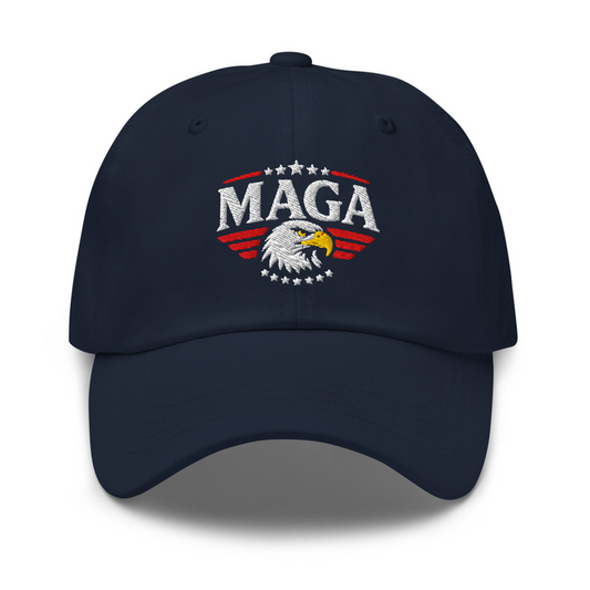 Eagle MAGA Dad hat