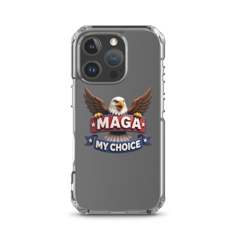 My Choice MAGA Clear Case for iPhone®