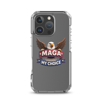My Choice MAGA Clear Case for iPhone®