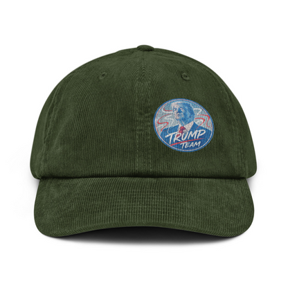 Corduroy hat TRUMP TEAM