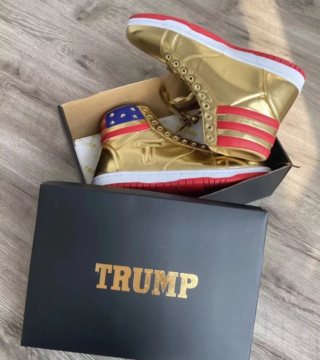 Donald J. Trump Sneakers Never Surrender!