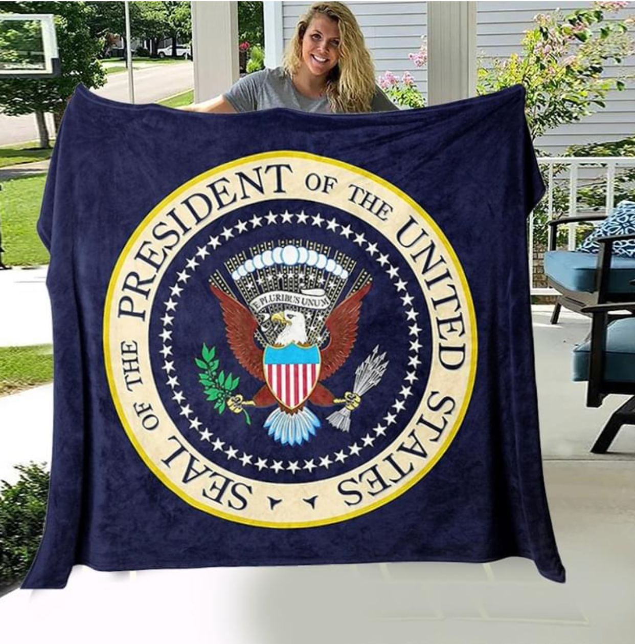 GRAB OUR PRESIDENTIAL BLANKET FOR FREE