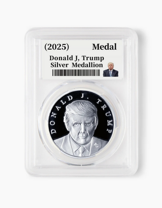 President Trump 2025 Inauguration Silver Medallion !