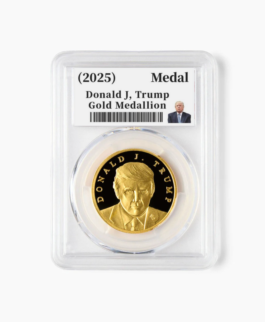 President Trump Victory Gold Inauguration Medallion !