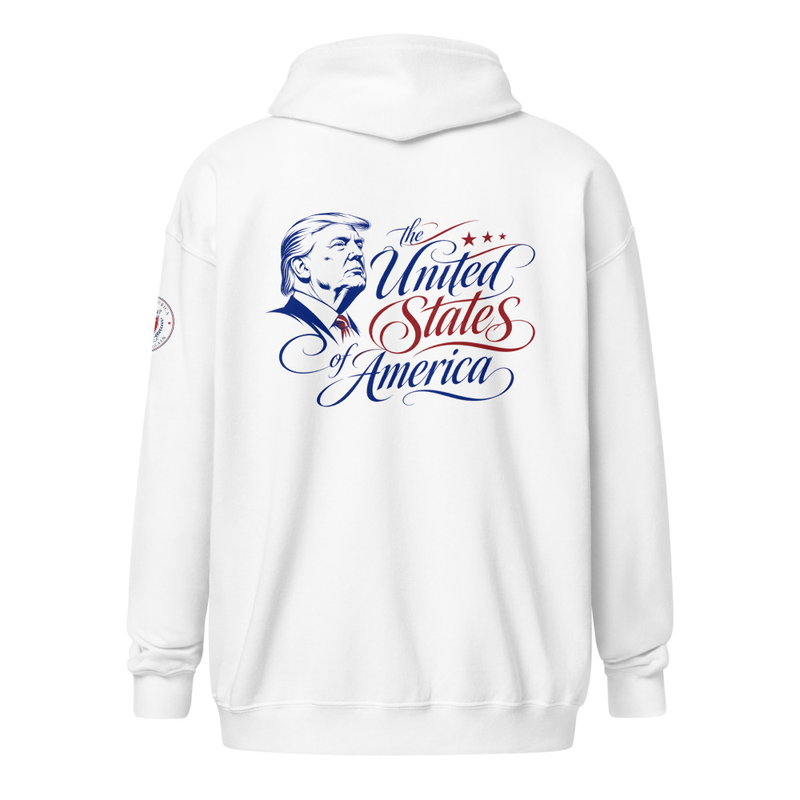 America zip hoodie