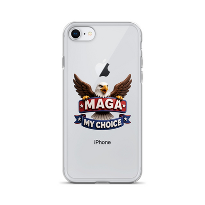 My Choice MAGA Clear Case for iPhone®