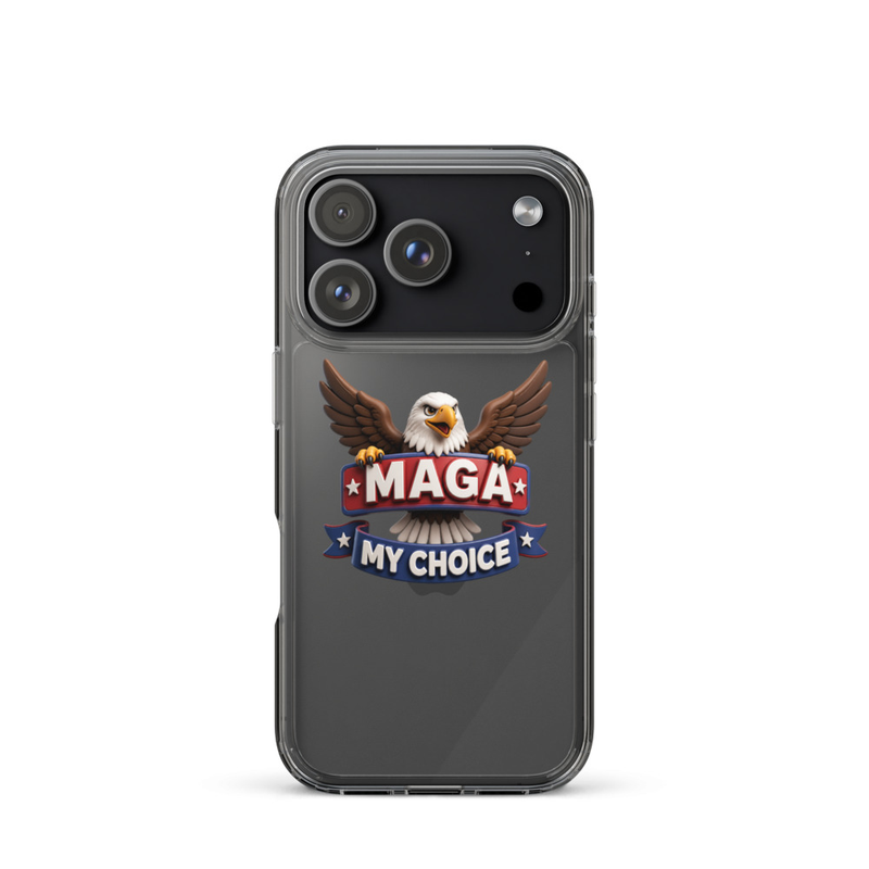 My Choice MAGA Clear Case for iPhone®
