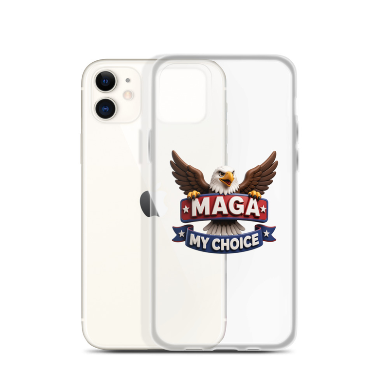 My Choice MAGA Clear Case for iPhone®