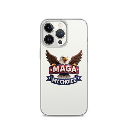 My Choice MAGA Clear Case for iPhone®