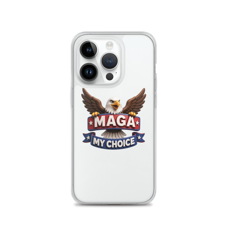 My Choice MAGA Clear Case for iPhone®