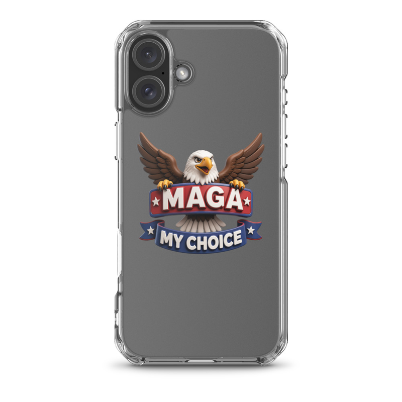 My Choice MAGA Clear Case for iPhone®