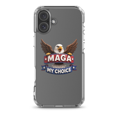 My Choice MAGA Clear Case for iPhone®