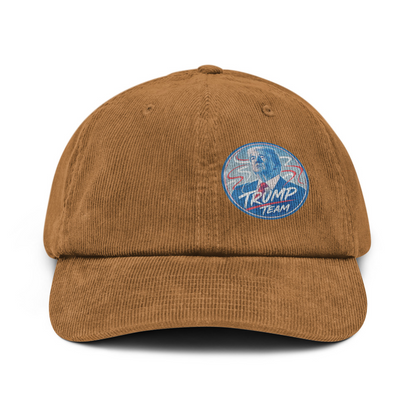 Corduroy hat TRUMP TEAM
