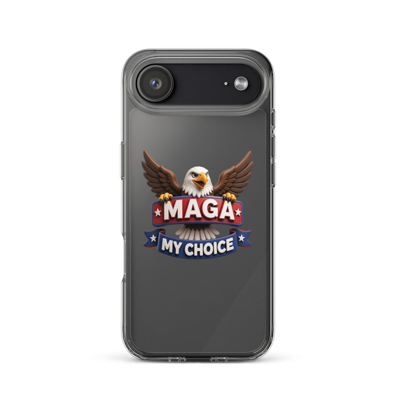 My Choice MAGA Clear Case for iPhone®