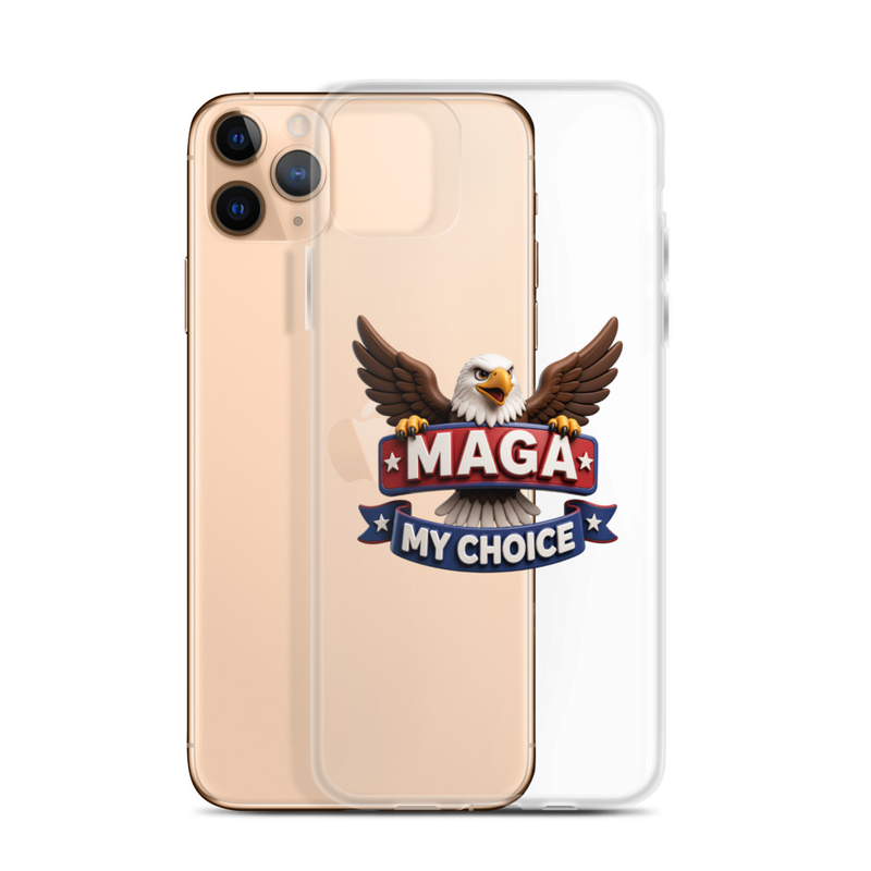 My Choice MAGA Clear Case for iPhone®
