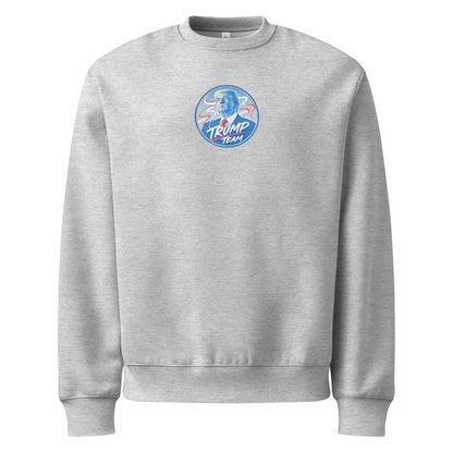 Oversized heavyweight sweatshirt TRUMP TEAM
