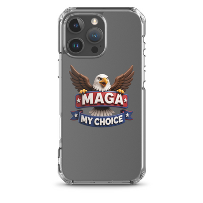 My Choice MAGA Clear Case for iPhone®